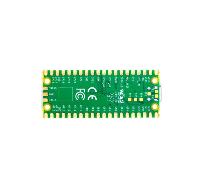 Додаткове обладнання для Мікро ПК Raspberry Pi Мікроконтролер Raspberry Pi Pico (SC0915) (SC0915)