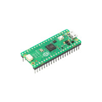 Додаткове обладнання для Мікро ПК Raspberry Pi Мікроконтролер Raspberry Pi Pico H (SC0917) (SC0917)