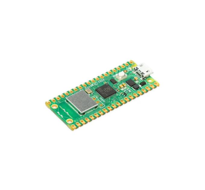 Додаткове обладнання для Мікро ПК Raspberry Pi Мікроконтролер Raspberry Pi Pico W (SC0918) (SC0918)