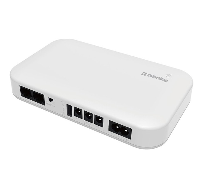 Пристрій безперебійного живлення ColorWay CW-PB100LI3WT 10000mAh 21W (CW-PB100LI3WT)