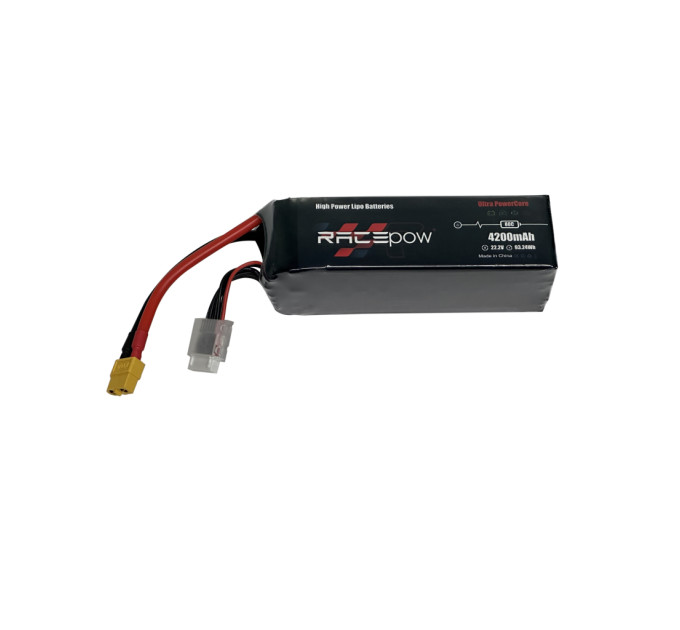 Акумуляторний блок RacePow 4200mAh 6S 80C (4200mAh-6S-80C)