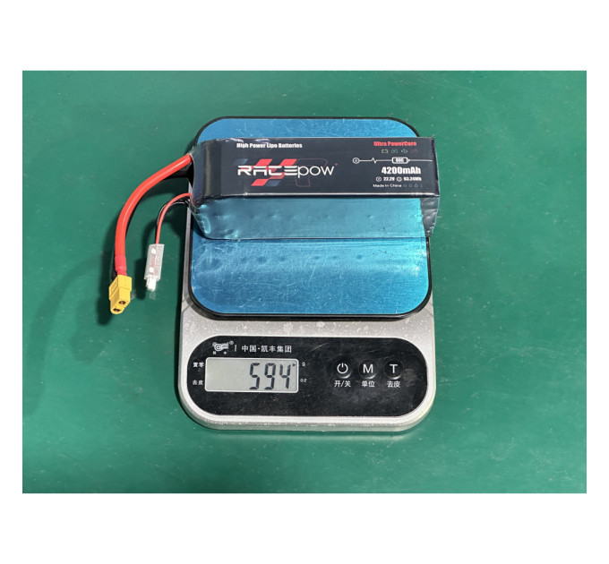 Акумуляторний блок RacePow 4200mAh 6S 80C (4200mAh-6S-80C)