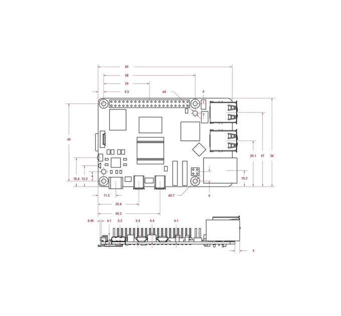 Мікро ПК Raspberry Pi 5 16GB (RPI505)
