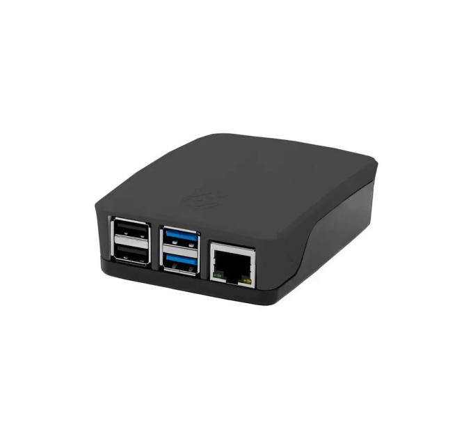 Корпус для Мікро ПК Raspberry Pi RPi 4 Official Case Black/Grey (OFI051)