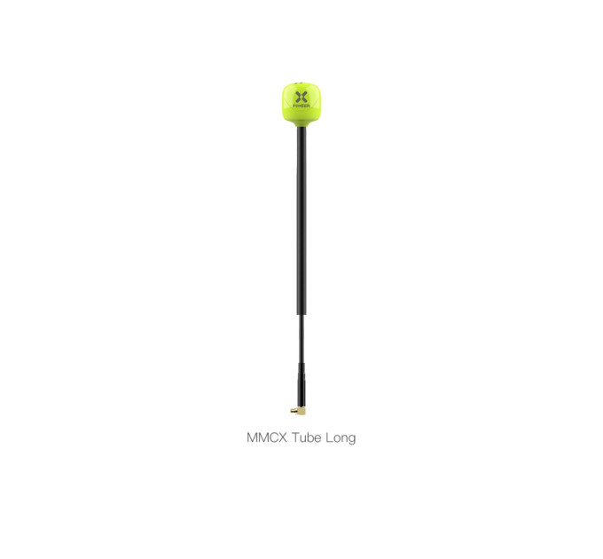 Антена для дрона Foxeer Lollipop 4 Plus High Quality 5.8G 2.6dBi MMCX90 TL 165mm RHC (PA1474M-1)