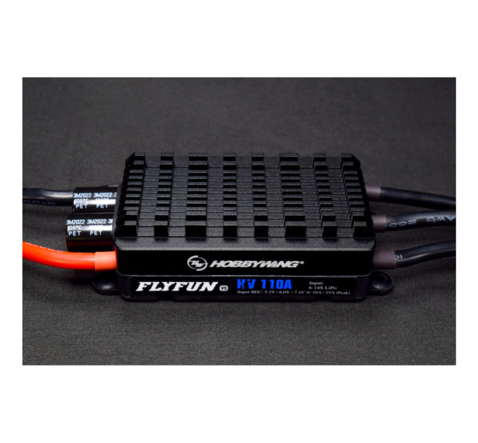 Регулятор ходу (ESC) HobbyWing Flyfun 110A HV v5 (Flyfun-110A)