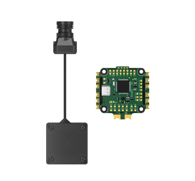 Політний стек CADDXFPV Система донаведення Ratel Ultra AI Kit + FK405 55A KIT (IRC-005ALKIT)