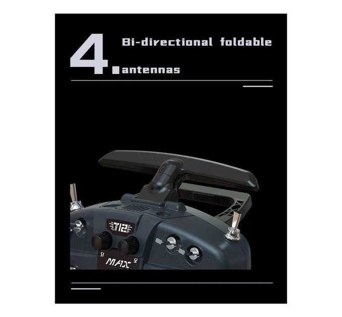 Пульт управління для дрона Jumper T12 MAXHALL ELRS2.4G (C10120)