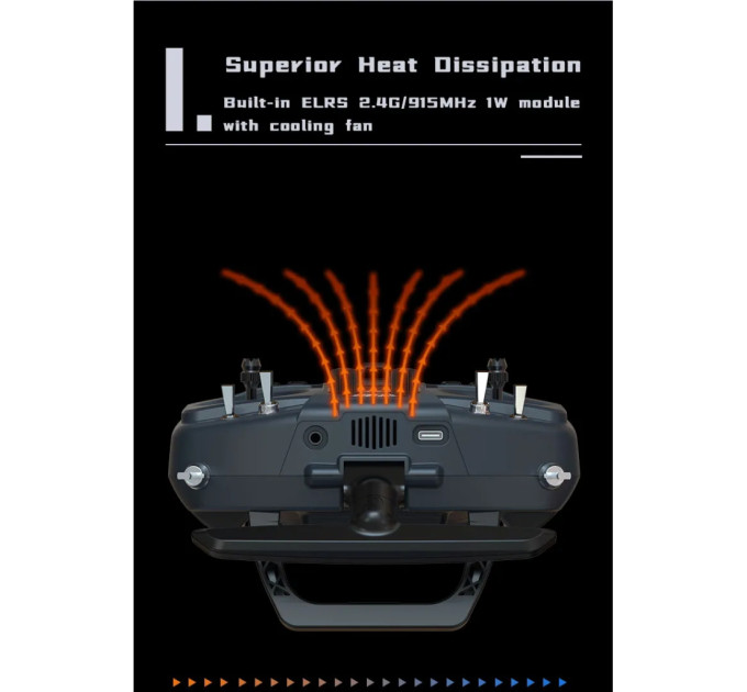 Пульт управління для дрона Jumper T12 MAXHALL ELRS2.4G (C10120)