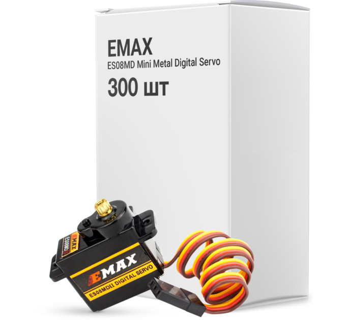 Сервопривід для дрона Emax ES08MDII Digital Servo упаковка 300 шт. (0102003023BOX)