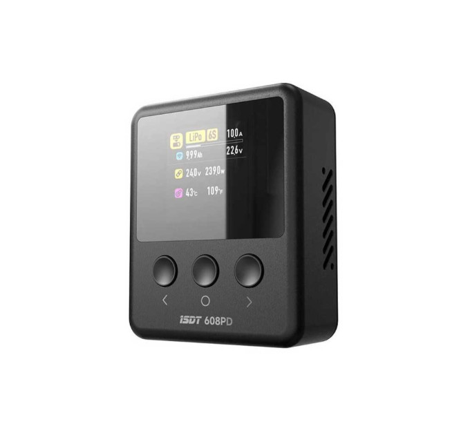Зарядний пристрій для дрона iSDT 608PD, 240W DC/PD dual mode (608PD)