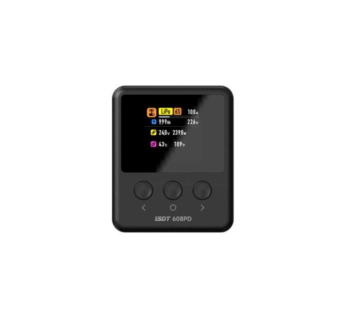 Зарядний пристрій для дрона iSDT 608PD, 240W DC/PD dual mode (608PD)