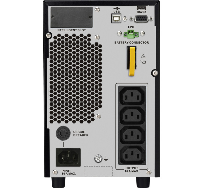 Пристрій безперебійного живлення APC Easy UPS On-Line 2000VA, 1800W (SRV2KI-E)