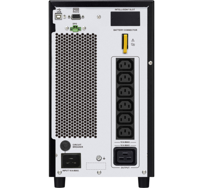 Пристрій безперебійного живлення APC Easy UPS On-Line 3000VA, 2700W (SRV3KI-E)