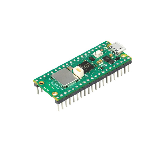 Додаткове обладнання для Мікро ПК Raspberry Pi Мікроконтролер Raspberry Pi Pico WH (SC0919)
