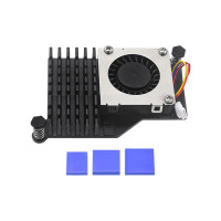 Радіатор охолодження для Мікро ПК Raspberry Pi з вентилятором для Raspberry Pi 5 (RA800)