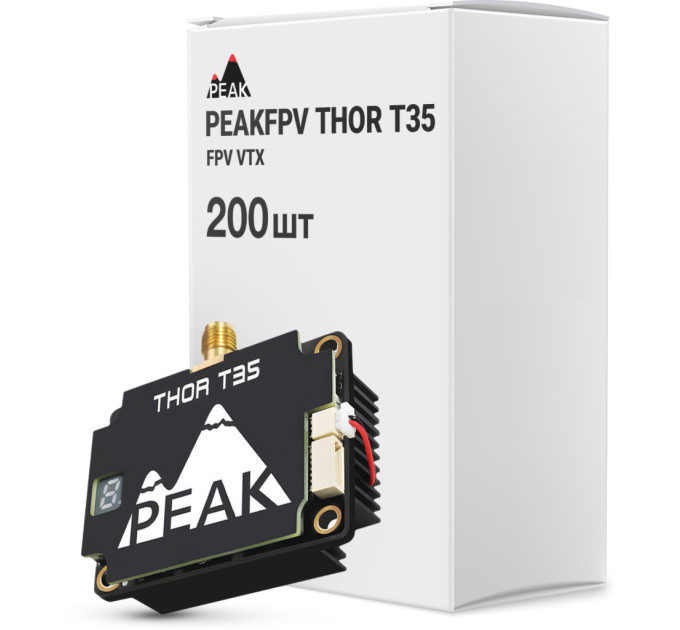 Відеопередавач (VTX) Peakfpv THOR T35 FPV VTX упаковка 200 шт. (T35BOX200)