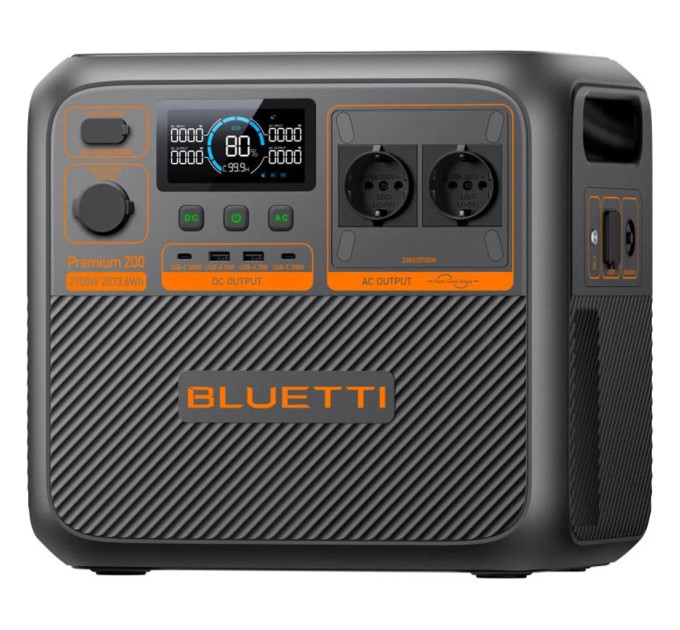Зарядна станція BLUETTI PREMIUM 200 V2 2700W (PREMIUM 200 V2)