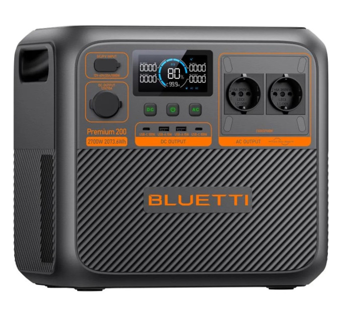 Зарядна станція BLUETTI PREMIUM 200 V2 2700W (PREMIUM 200 V2)