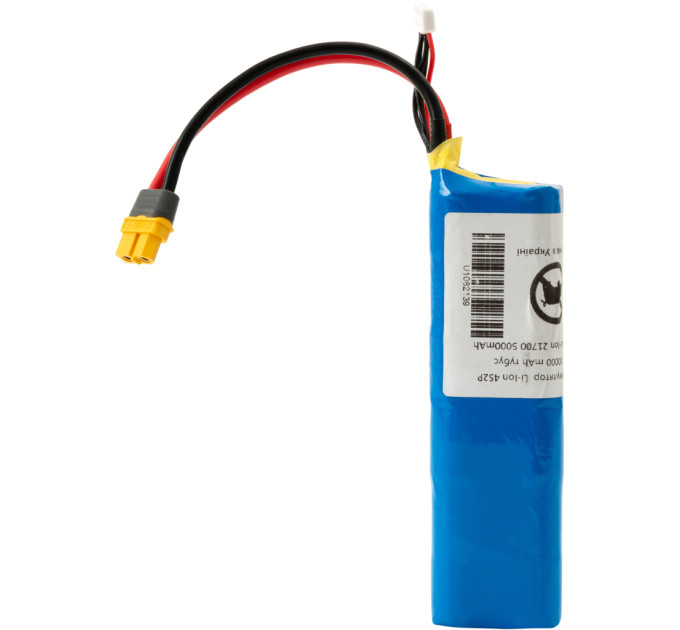 Акумуляторний блок Vinga Li-Ion 4S2Р 10000mAh тубус з балансувальним кабелем (JHY Li-Ion 21700 5000mAh) (4S2P10000BMS JHY)