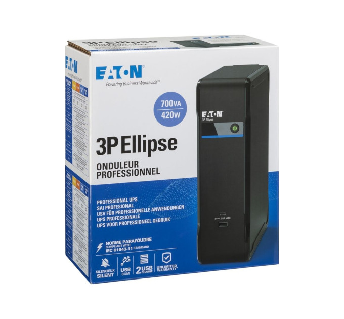 Пристрій безперебійного живлення Eaton 3P700UD