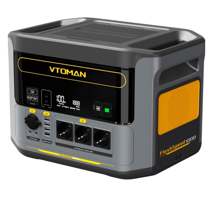 Зарядна станція Vtoman FlashSpeed 1000 PB-85 1000W 828Wh (FlashSpeed 1000)