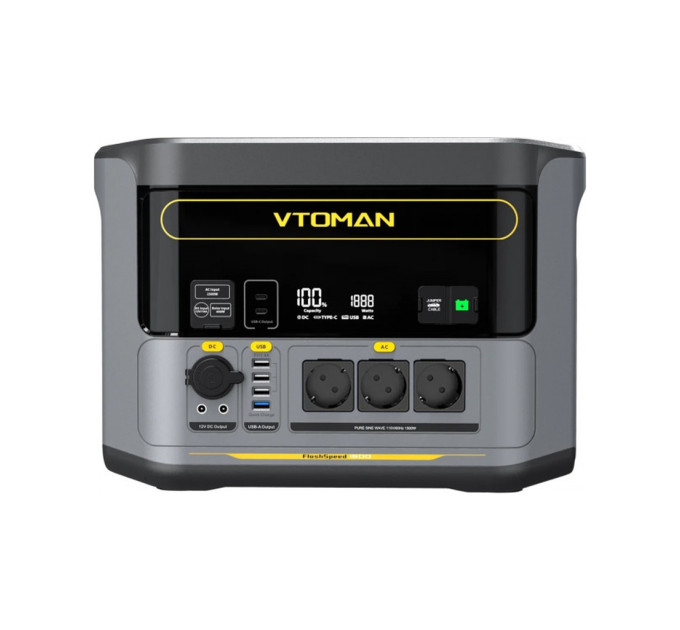 Зарядна станція Vtoman FlashSpeed 1500 PB-58 1500W 1548Wh (FlashSpeed 1500)