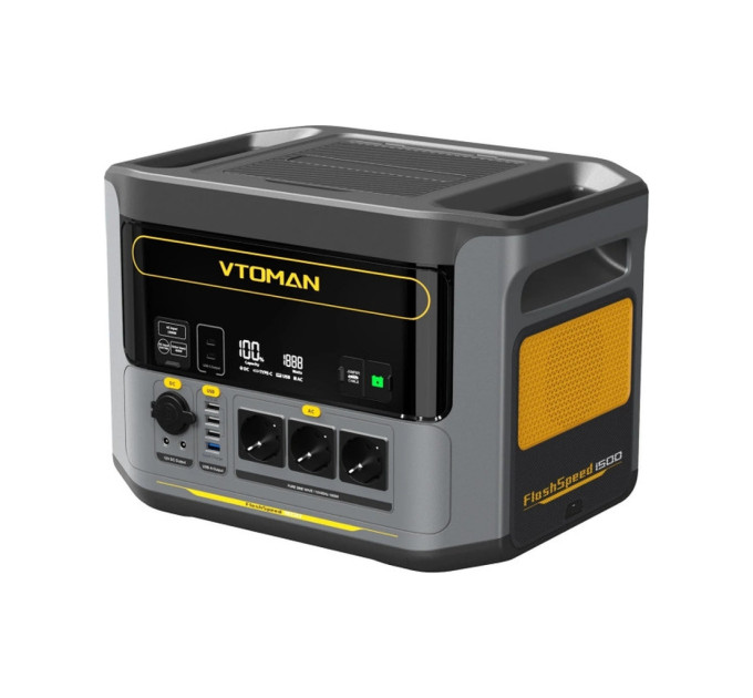 Зарядна станція Vtoman FlashSpeed 1500 PB-58 1500W 1548Wh (FlashSpeed 1500)
