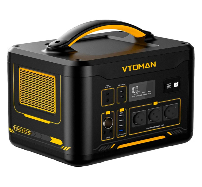 Зарядна станція Vtoman Jump 1500X PB-22 1500W 828Wh (Jump 1500X)