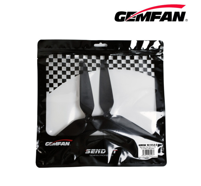 Пропелер для дрона Gemfan 10.1Х5.5 2xCW/2xCCW (PMGN10155-3B)