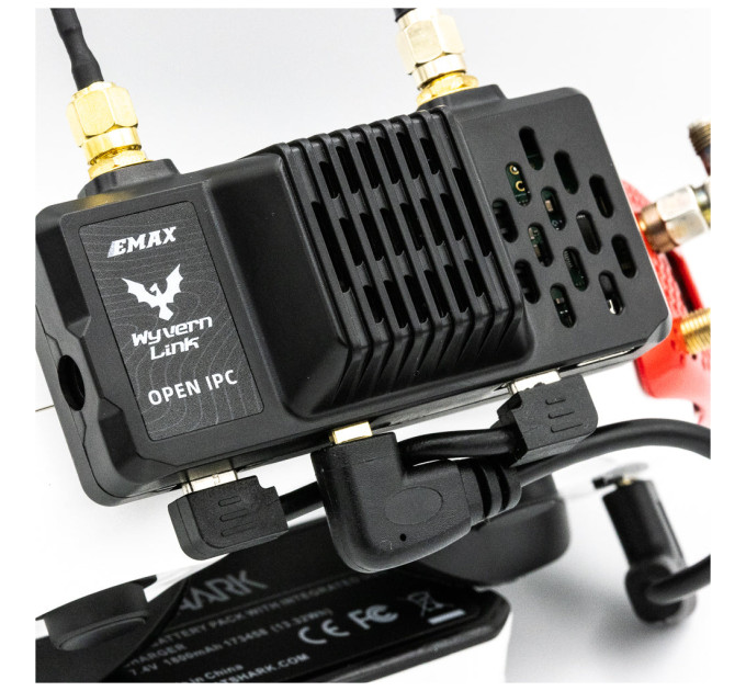 Відеосистема FPV Emax Wyvern Link OpenIPC Goggle VRX (0114001018)