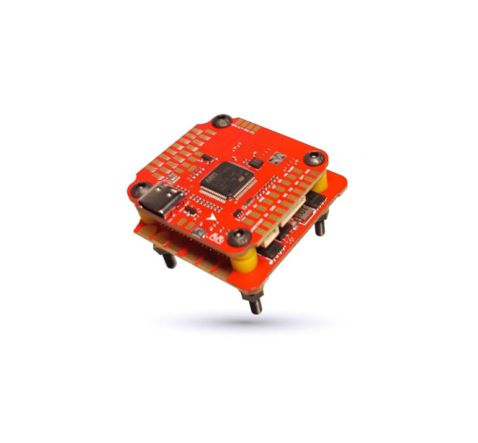 Політний стек FLYTEX Fuzia F405 V2 + ESC 55A 6S (WVST3REDYELLOWV2)