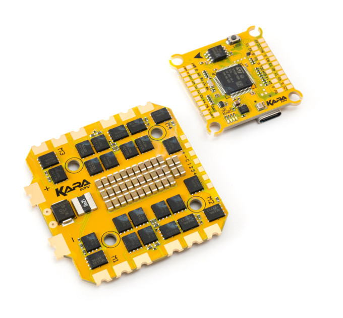 Політний стек KaraFPV Golden F722 + 80A ESC 3-8S BL32 (F722 + 80A BL32)