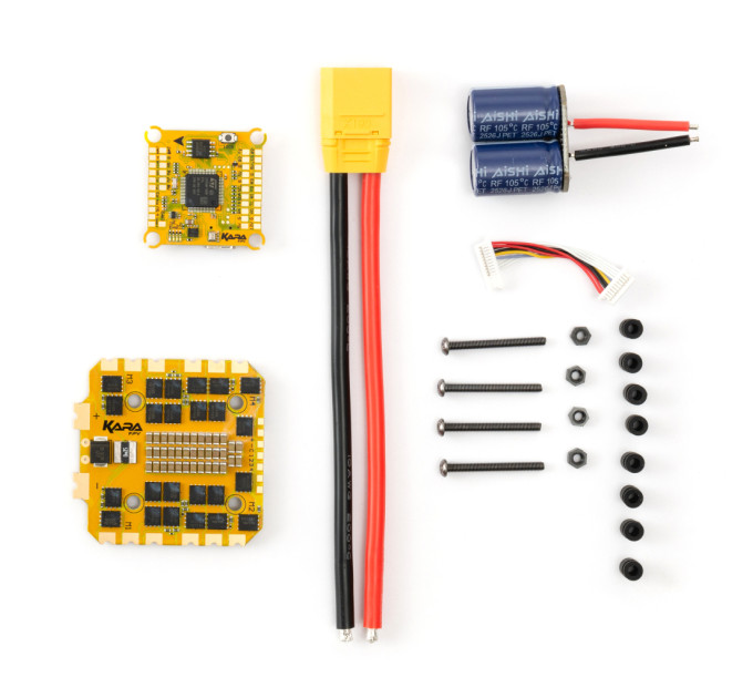 Політний стек KaraFPV Golden F722 + 80A ESC 3-8S BL32 (F722 + 80A BL32)