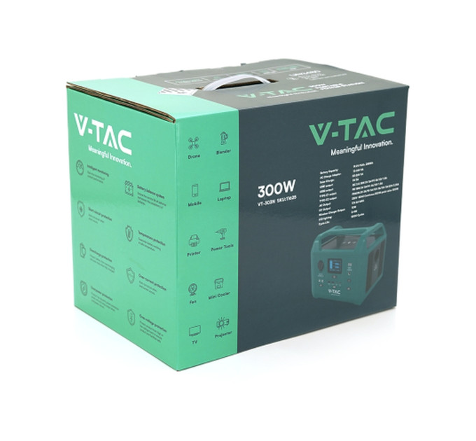 Зарядна станція V-TAC 300W 288Wh (VT-303N)