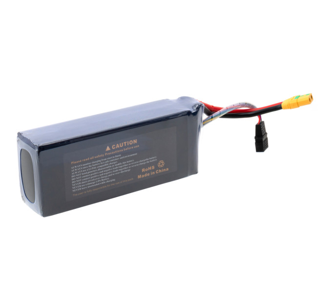 Акумуляторний блок RacePow 350Wh/kg 23Ah 6S 22.2V 5C XT90S (350WHKG-23Ah-6S-5C)