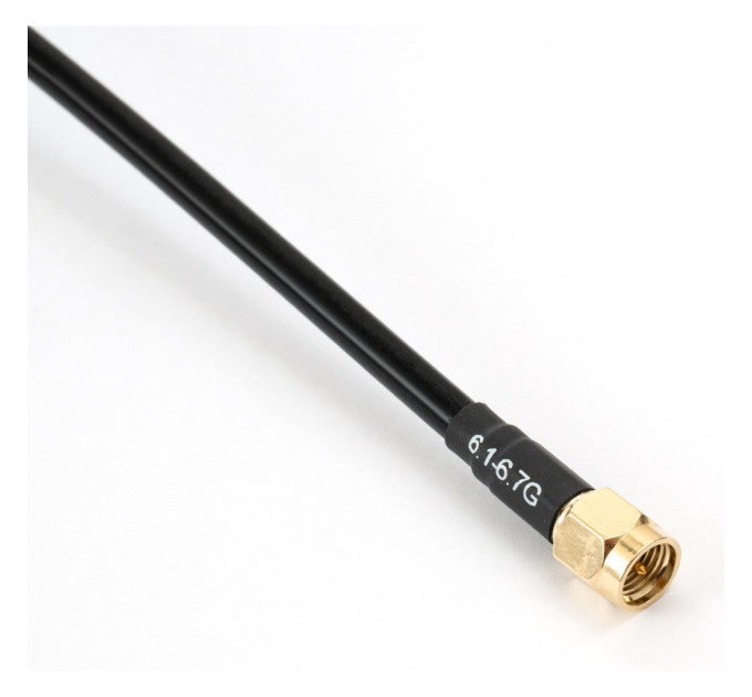 Антена для дрона RavLink Bubble 6.1-6.7GHz 160mm SMA RHCP упаковка 100 шт. (ANT6167GBOX100)