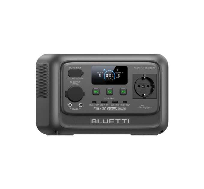 Зарядна станція BLUETTI Elite 30 V2, 600W, 288Wh (EL30V2)