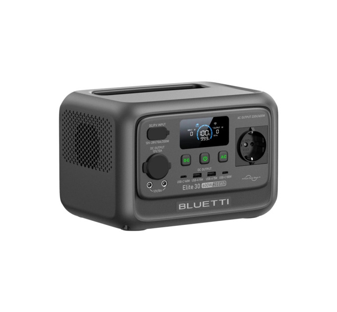 Зарядна станція BLUETTI Elite 30 V2, 600W, 288Wh (EL30V2)