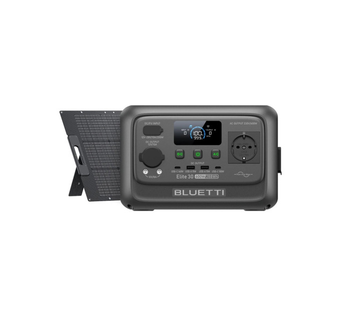 Зарядна станція BLUETTI Elite 30 V2, 600W, 288Wh (EL30V2)