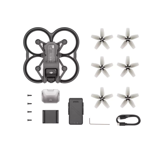 Квадрокоптер DJI Avata FPV Drone with 3-Battery Fly More Combo (CP.FP.00000129.01)