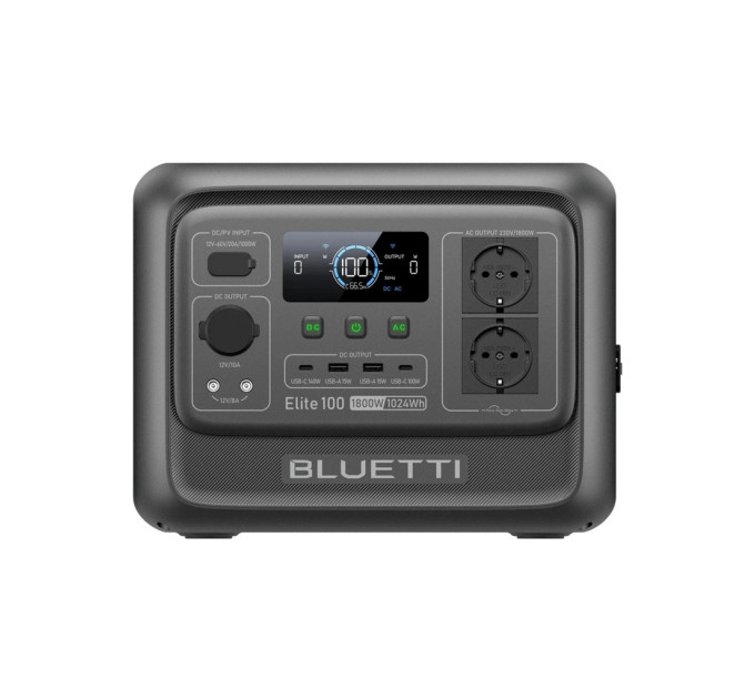 Зарядна станція BLUETTI Elite 100 V2, 1800W 1024Wh (EL100V2)
