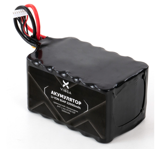 Акумуляторний блок Vinga Li-Ion 6S4P 22000mAh коробка 10 штук (V6S4P-22000MAH-10X)