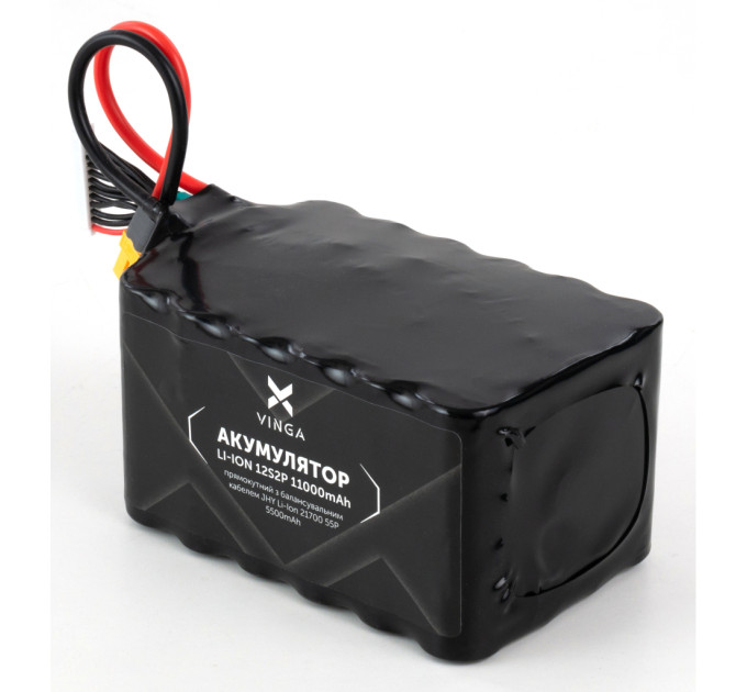 Акумуляторний блок Vinga Li-Ion 12S2P 11000mAh коробка 10 штук (V12S2P-22000MAH-10X)