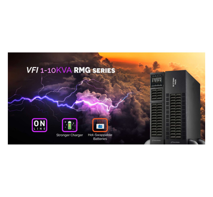Пристрій безперебійного живлення PowerWalker VFI 10000 RMGS (10122177)