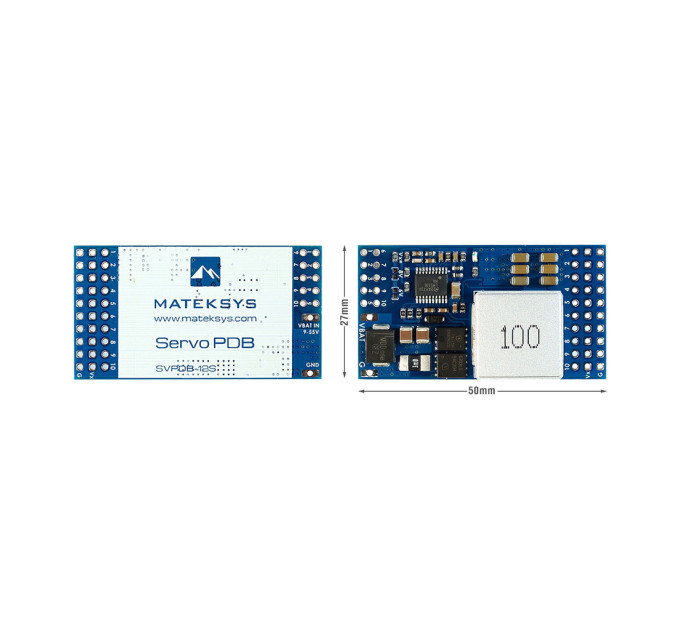 Плата розподілу живлення (PDB) MATEK SVPDB-12S (SVPDB12S)