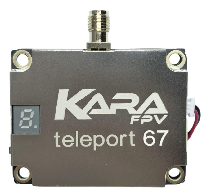 Відеопередавач (VTX) KaraFPV Teleport67 4W 6.1-7.2G V1 (TX6704IV1)