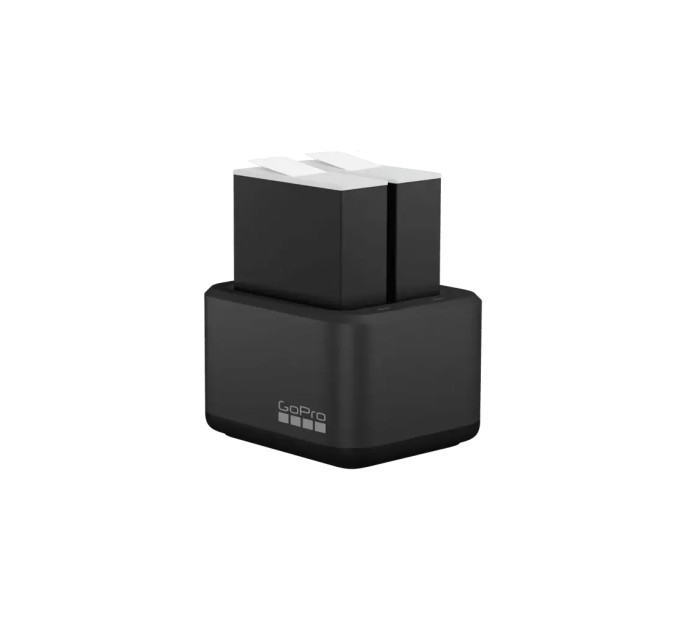 Аксесуар до екшн-камер GoPro Dual Battery Charger + 2 Enduro Batteries for HERO11/10/9 (ADDBD-211-VE)