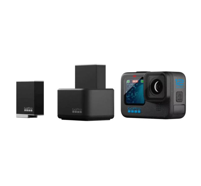 Аксесуар до екшн-камер GoPro Dual Battery Charger + 2 Enduro Batteries for HERO11/10/9 (ADDBD-211-VE)