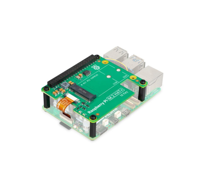Плата розширення для Мікро ПК Raspberry Pi 5 M.2 HAT+ (SC1166)
